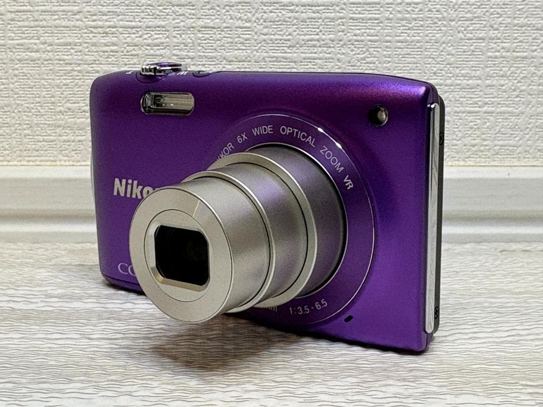 【美品・完動品】Nikon Coolpix S3300 パープル