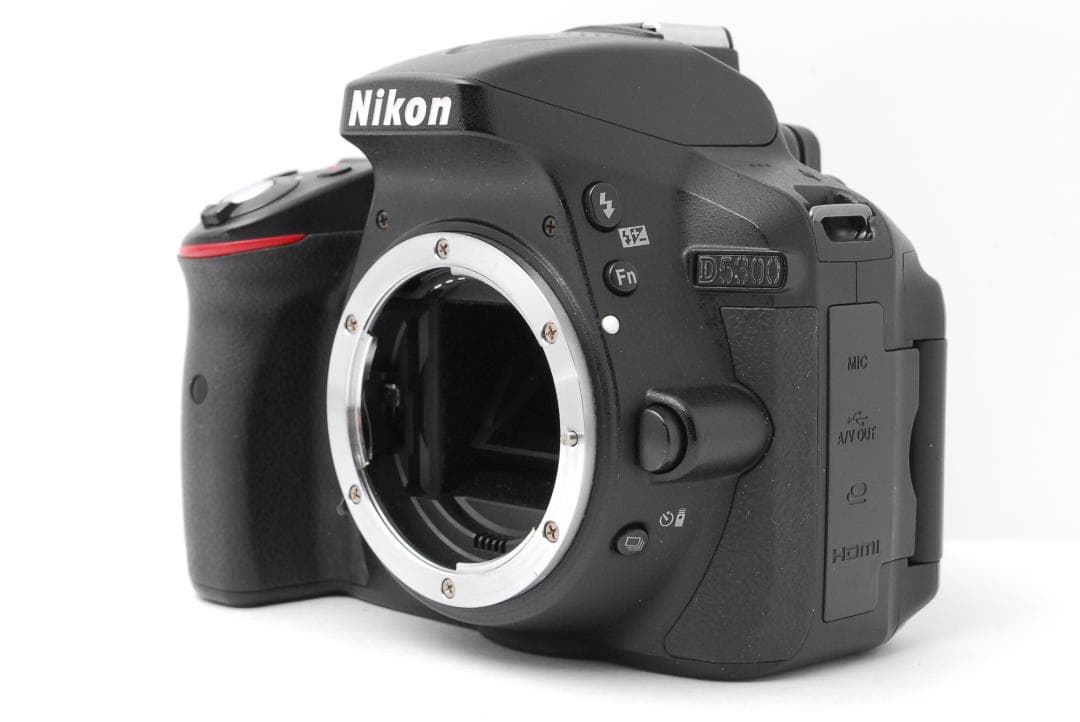 【レンズフルセット　取説付き】Nikon D5300　WiFiモデル　スマホ転送