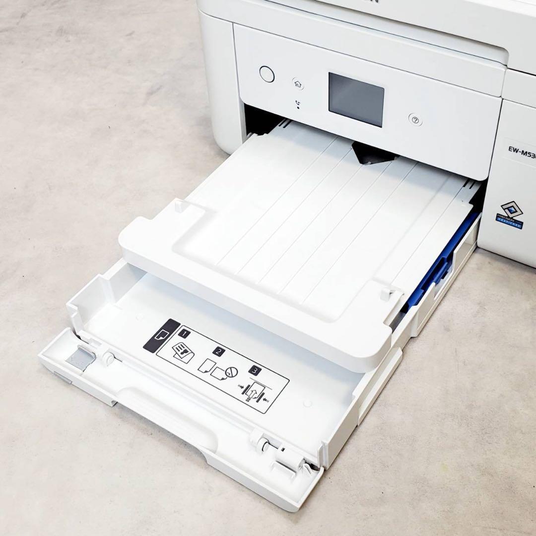 【美品・動作良好】EPSON EW-M530F インクジェット複合機 エプソン