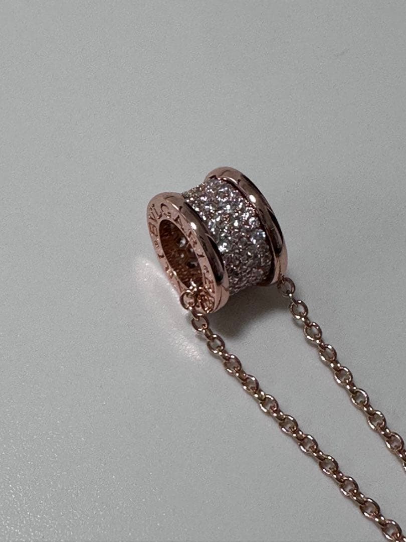 BVLGARI ローズゴールド ネックレス