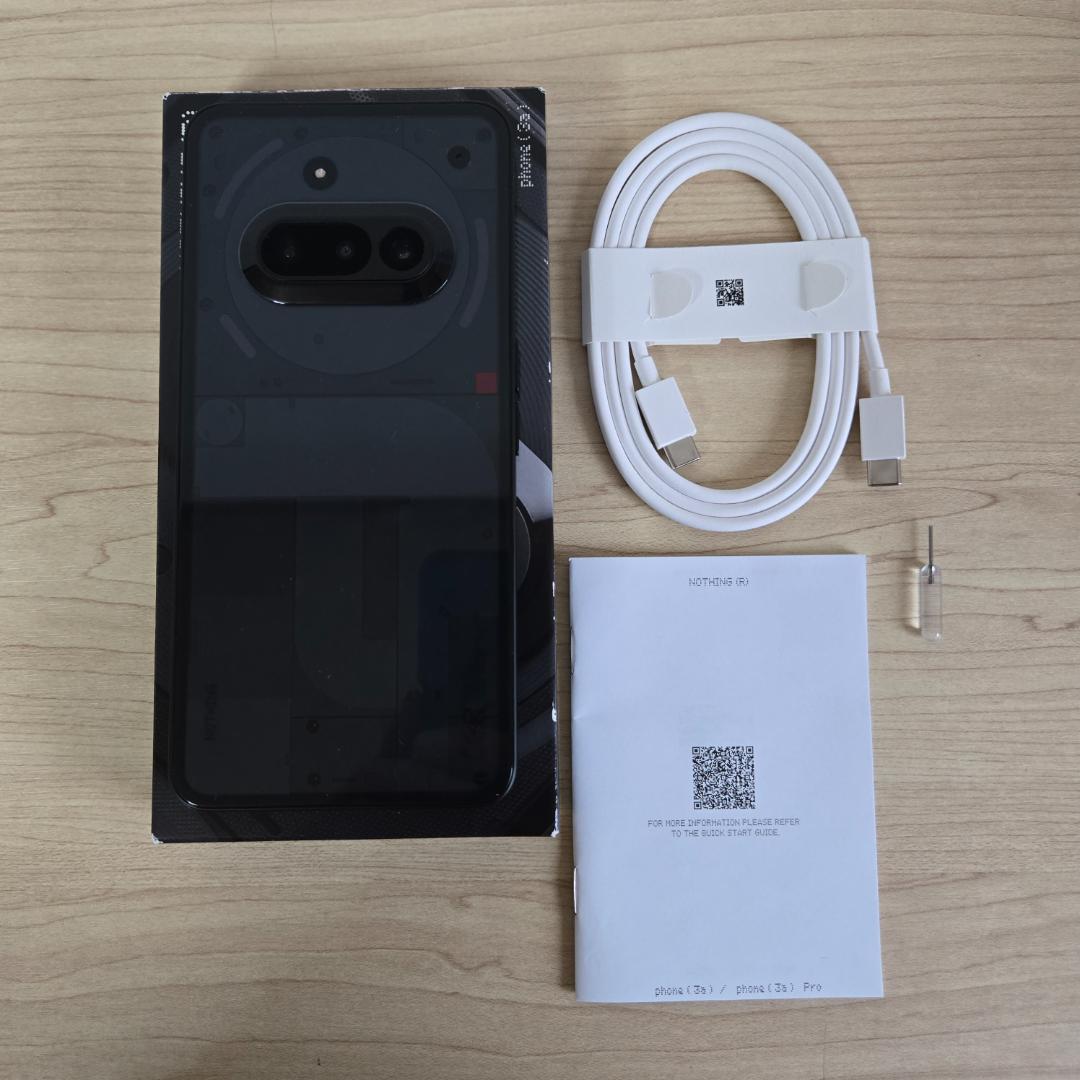 【美品】Nothing Phone 3a 12GB / 256GB