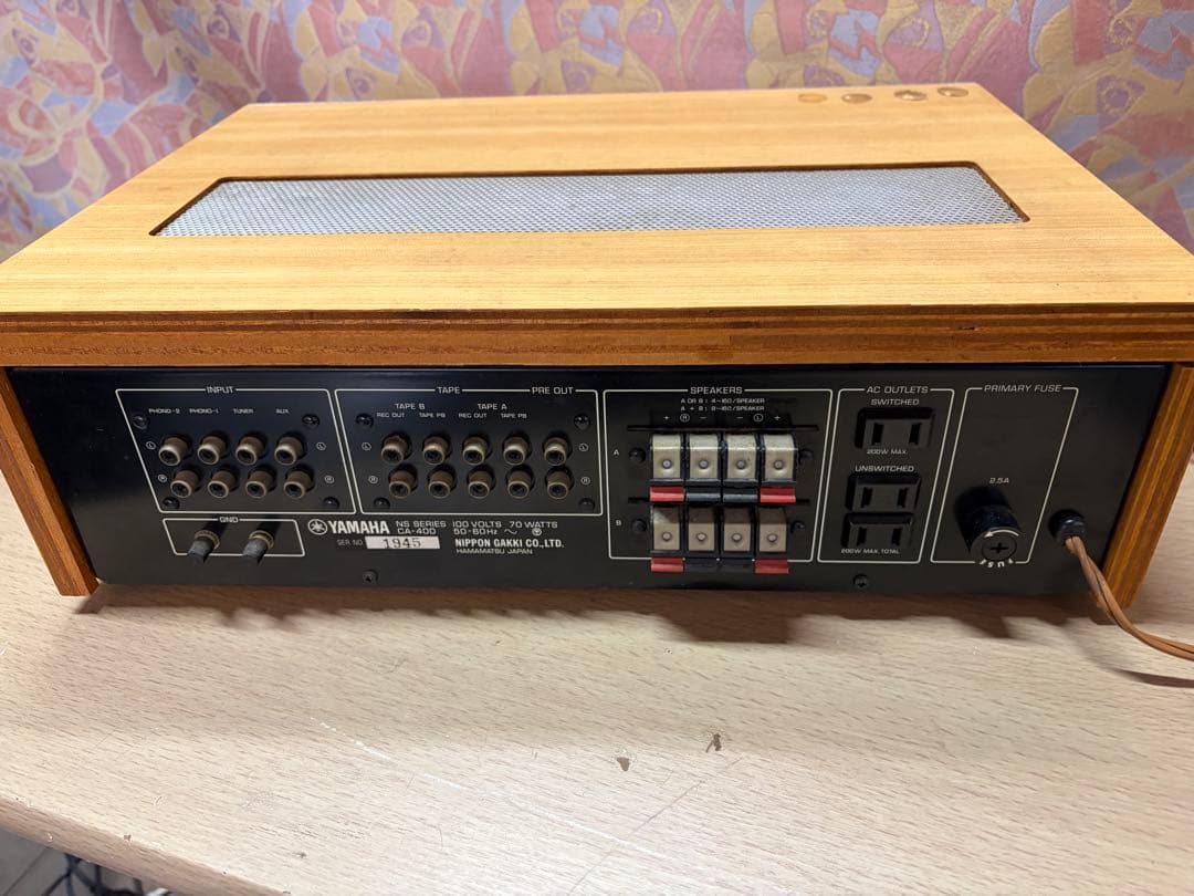 YAMAHA プリメインアンプCA-400