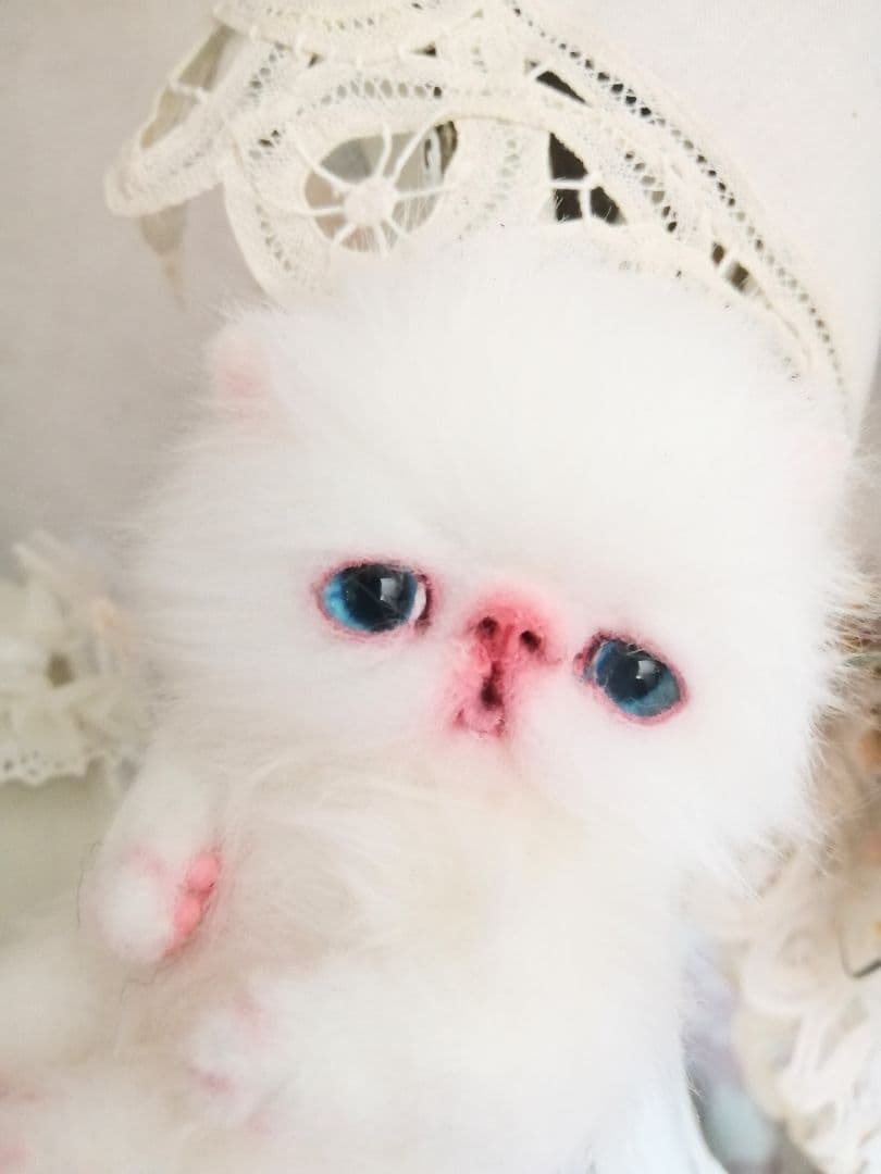 ミニミニ子猫ちゃん♡エキゾチック♡アートドール♡ぬいぐるみ♡