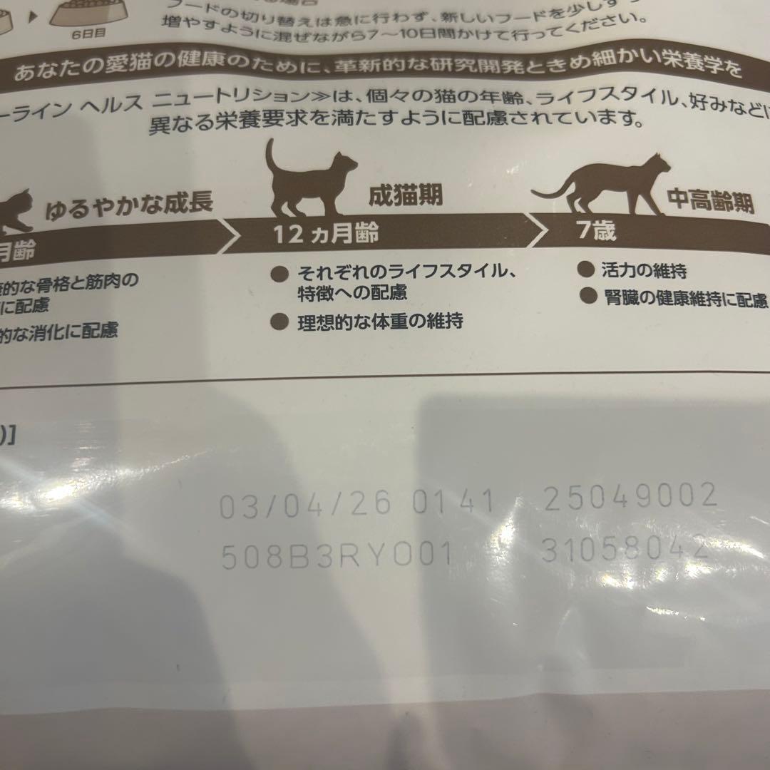  CANIN 高齢猫用 ドライフード 4kg