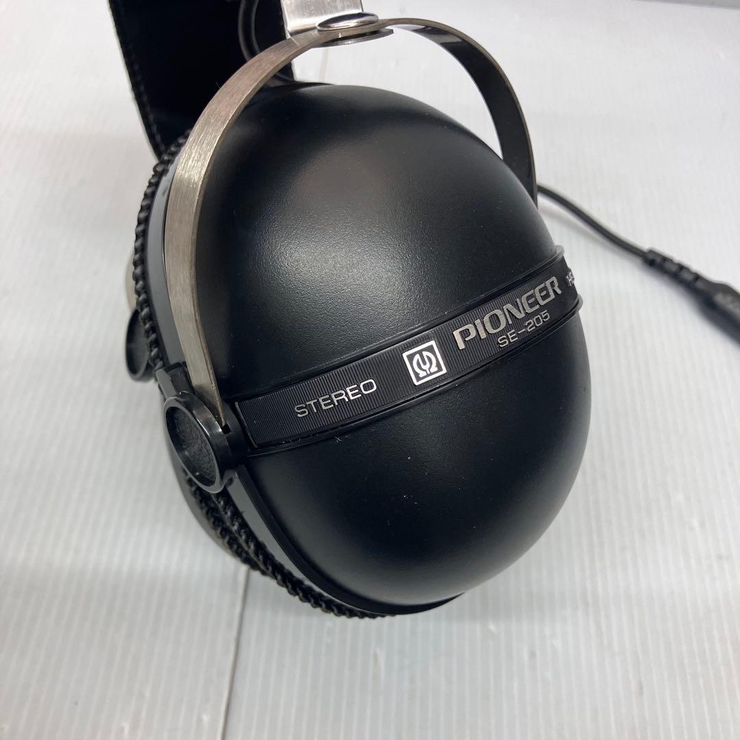 【名機】Pioneer パイオニア SE-205 ステレオヘッドホン 当時物 箱