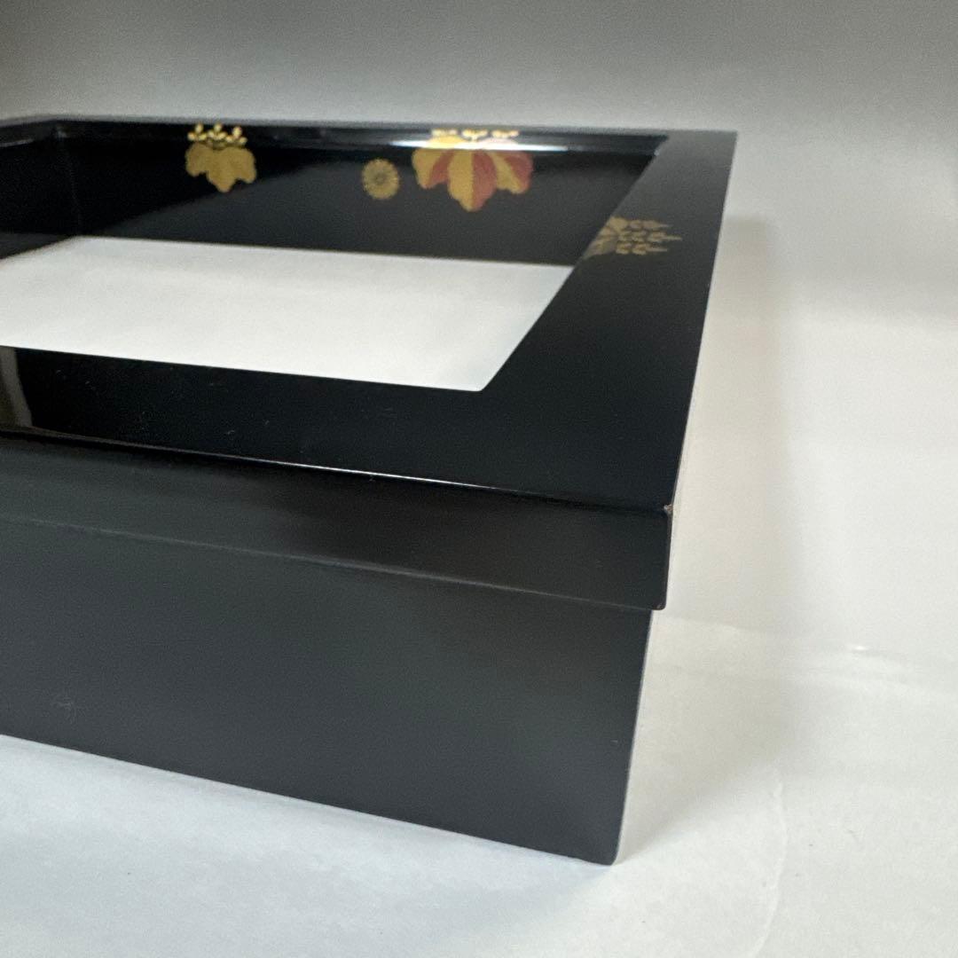 茶道具 高台寺蒔絵 炉縁 塗師 道場宗廣 作 山中塗