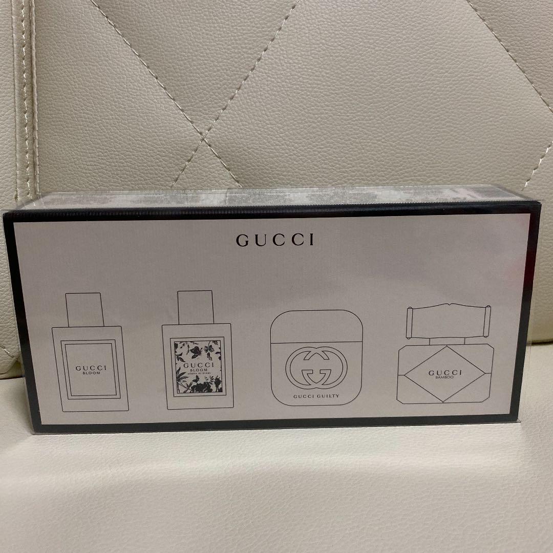 大特価 新品 GUCCI 香水 4本セット