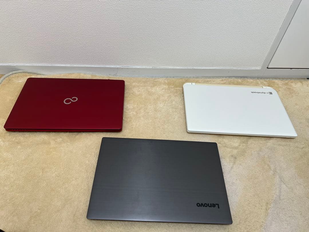 ジャンク ノートPC3台