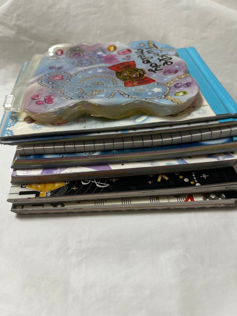 平成　レトロ　ファンシー　音符　星　りぼん　キラキラ　メモ帳　大量　おまとめ売り