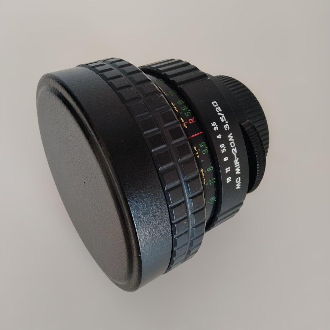 ZENIT MC MIR-20M F3.5 20mm M42 フィルター3種付き