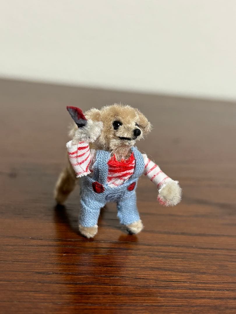 モールアート ミニチュア チャッキー コスプレ仔犬