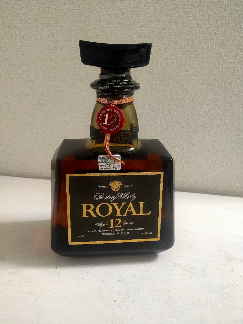 サントリー ウイスキー ローヤル 12年 700ml 43% 1960年