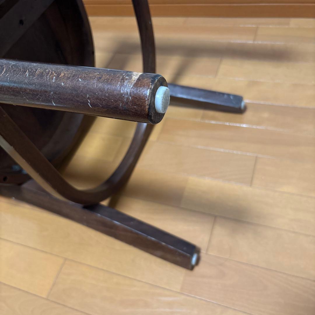 木製チェア ダークブラウン 木目 おしゃれ 椅子ビンテージ