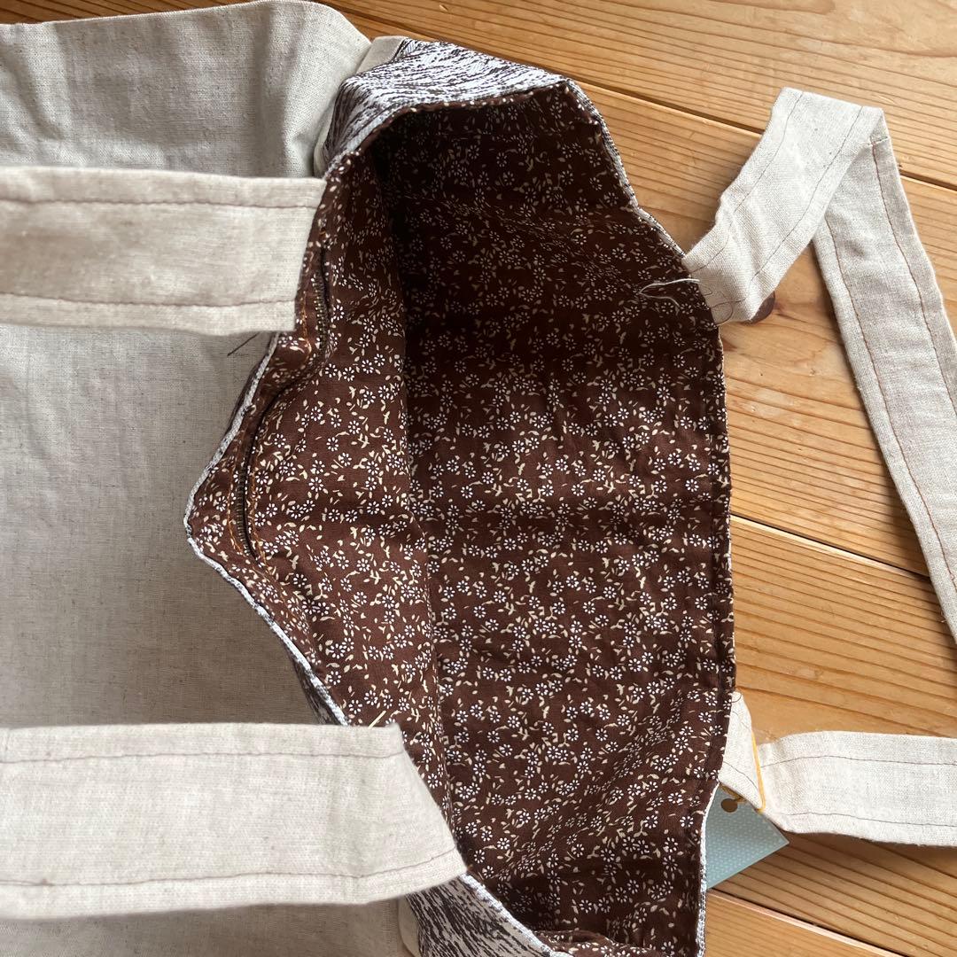 ランジェリーの洗濯物刺繍トートバッグ