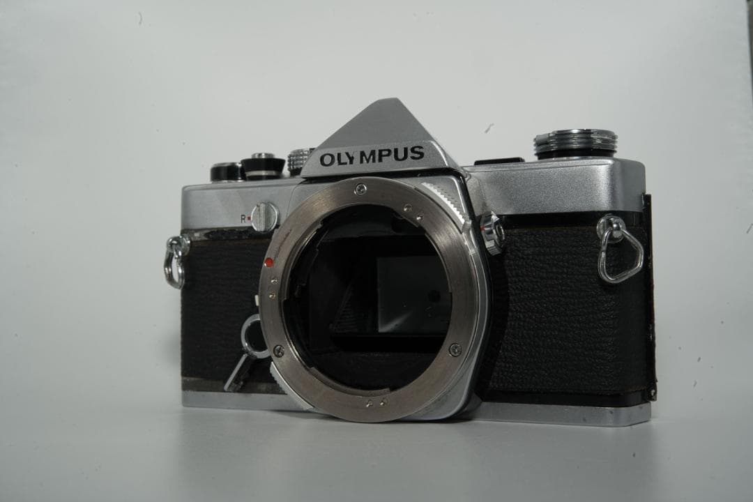 【ジャンク扱い】OLYMPUS OM-1 50mm/200mm 2本付き