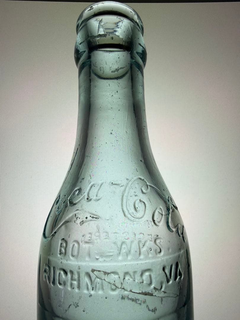 F13 レア 1900-10年代 コカコーラ ボトル　瓶