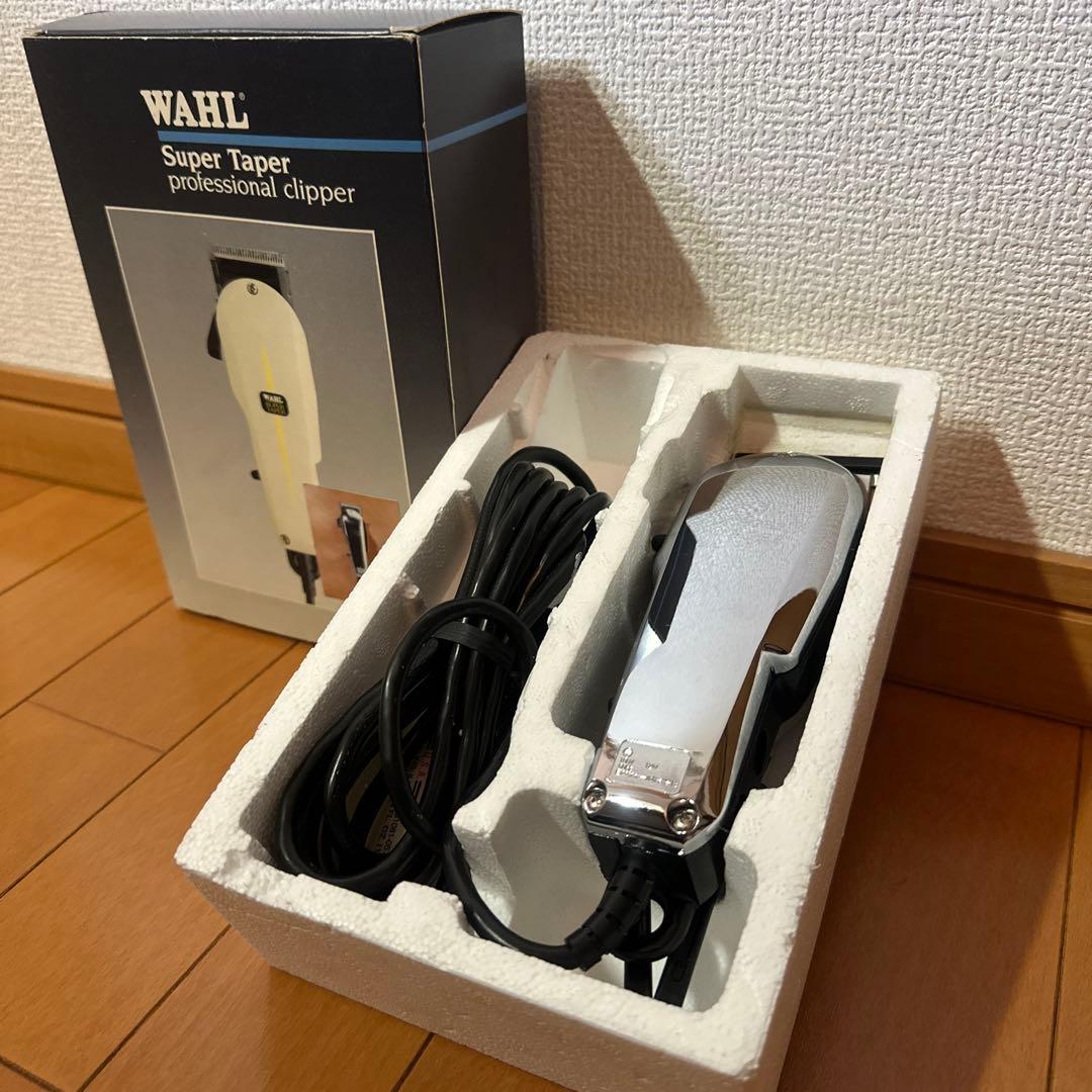 未使用WAHL スーパーテーパー クローム仕上げバリカン