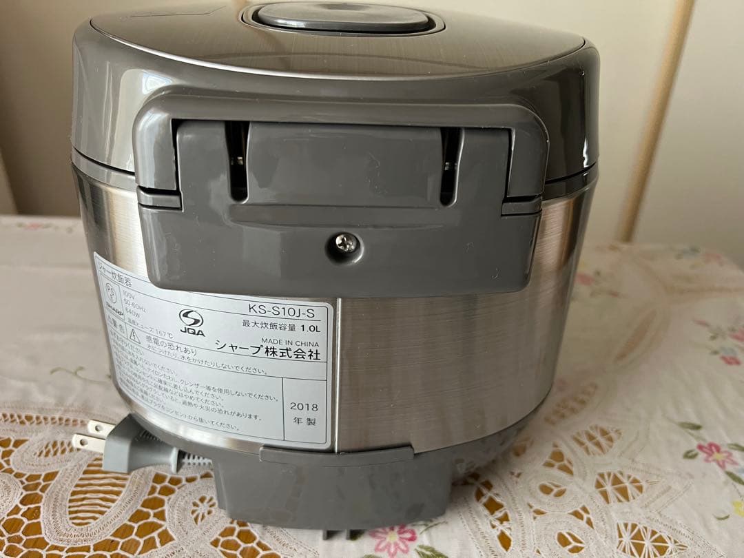 SHARP KS-S10J-S 炊飯器