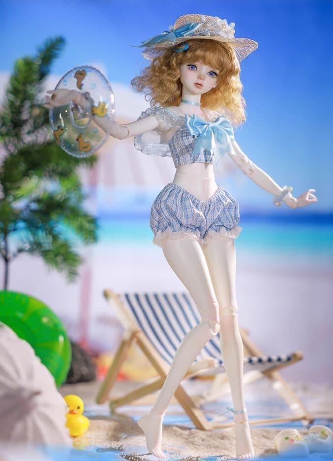AX140 BJD 1/4 ドール本体 belinda球体関節人形 ハンドメイド