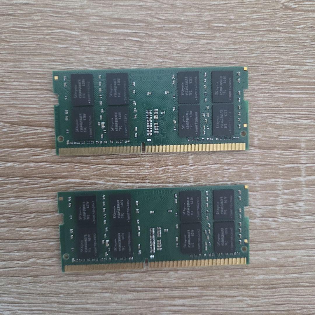 Transcend ddr4 2133 16GB (8GB×2枚)ノートPC用