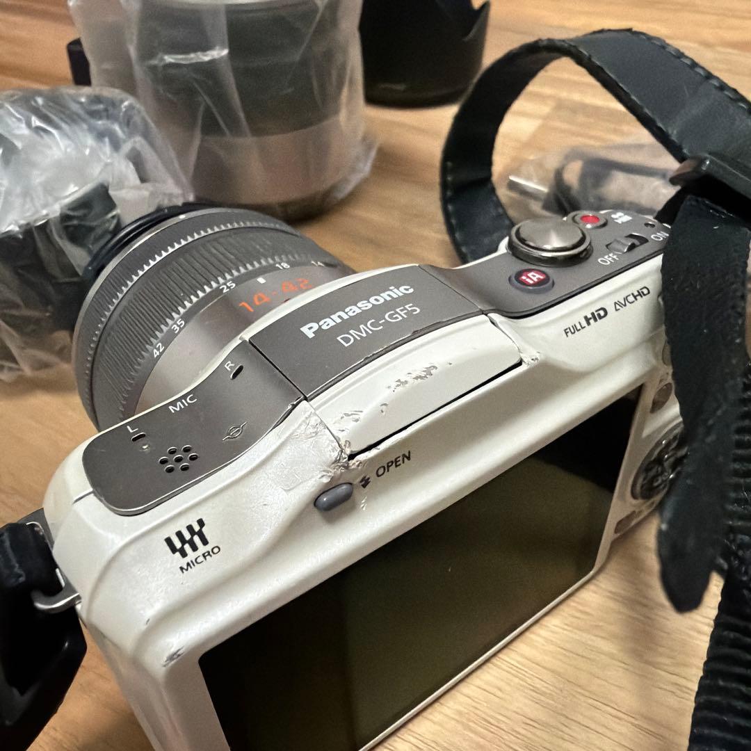 デジタルカメラ Panasonic LUMIX DMC-GF5WA