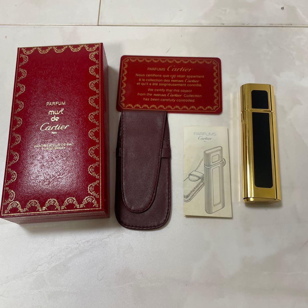 Must de Cartier 携帯用香水スプレー ヴィンテージ品