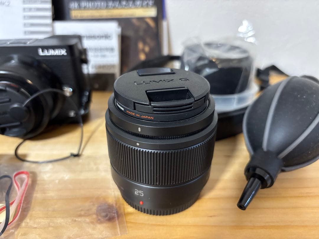 Panasonic DMC-GX7MK2 ミラーレス一眼➕単焦点レンズセット