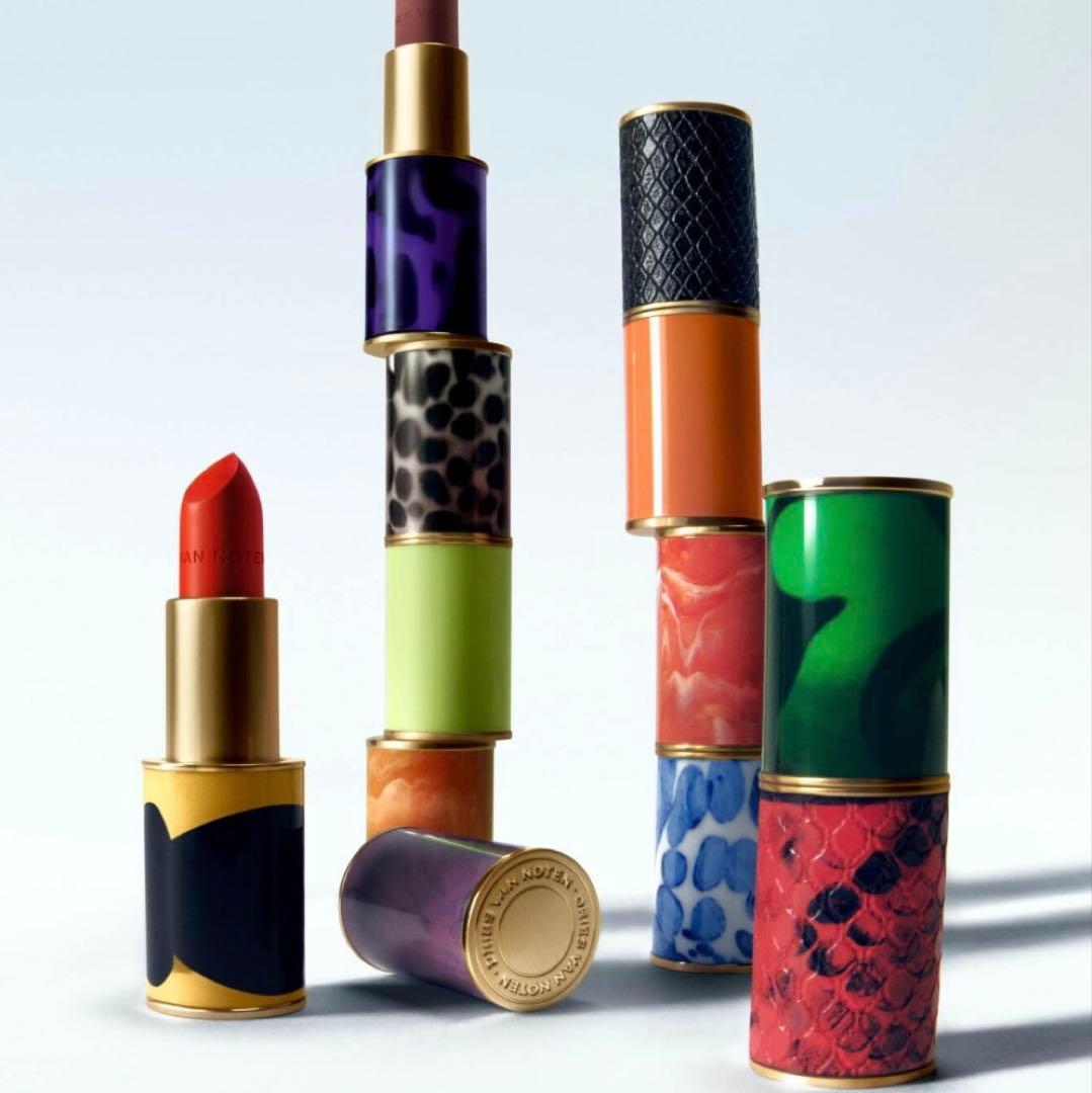 dries van noten ドリスヴァンノッテン　リップ　ケース　口紅　紫黒