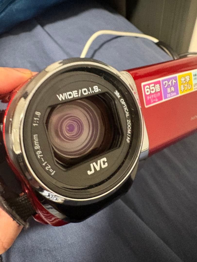 JVC デジタルビデオカメラ エブリオ　GZ-E565-R
