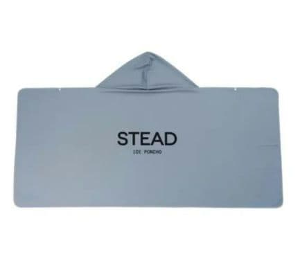 STEAD 冷感アイスポンチョ　グレー