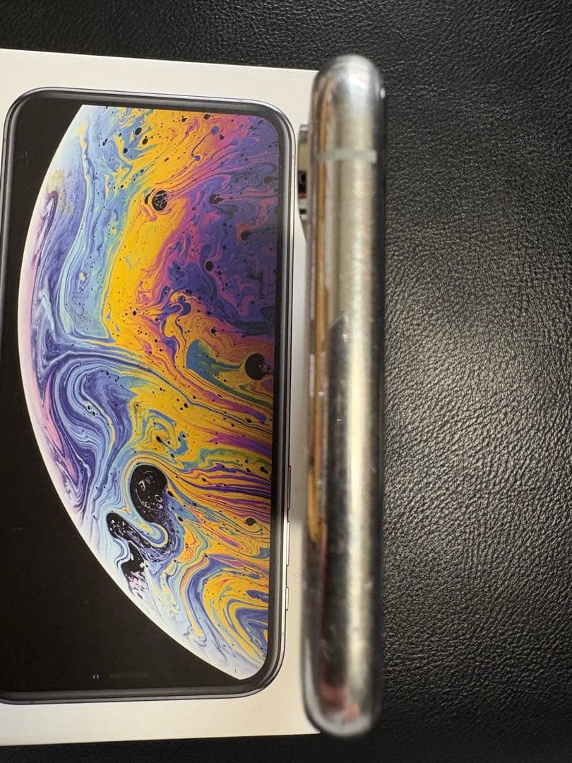 iPhone XS シルバー 背面破損