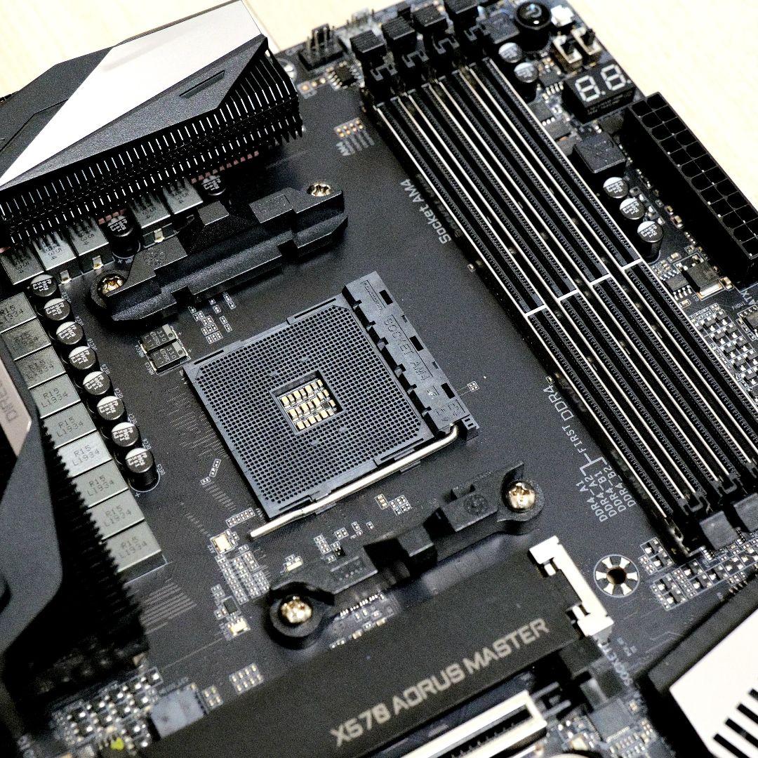 GIGABYTE X570 AORUS MASTER AMD AM4マザーボード
