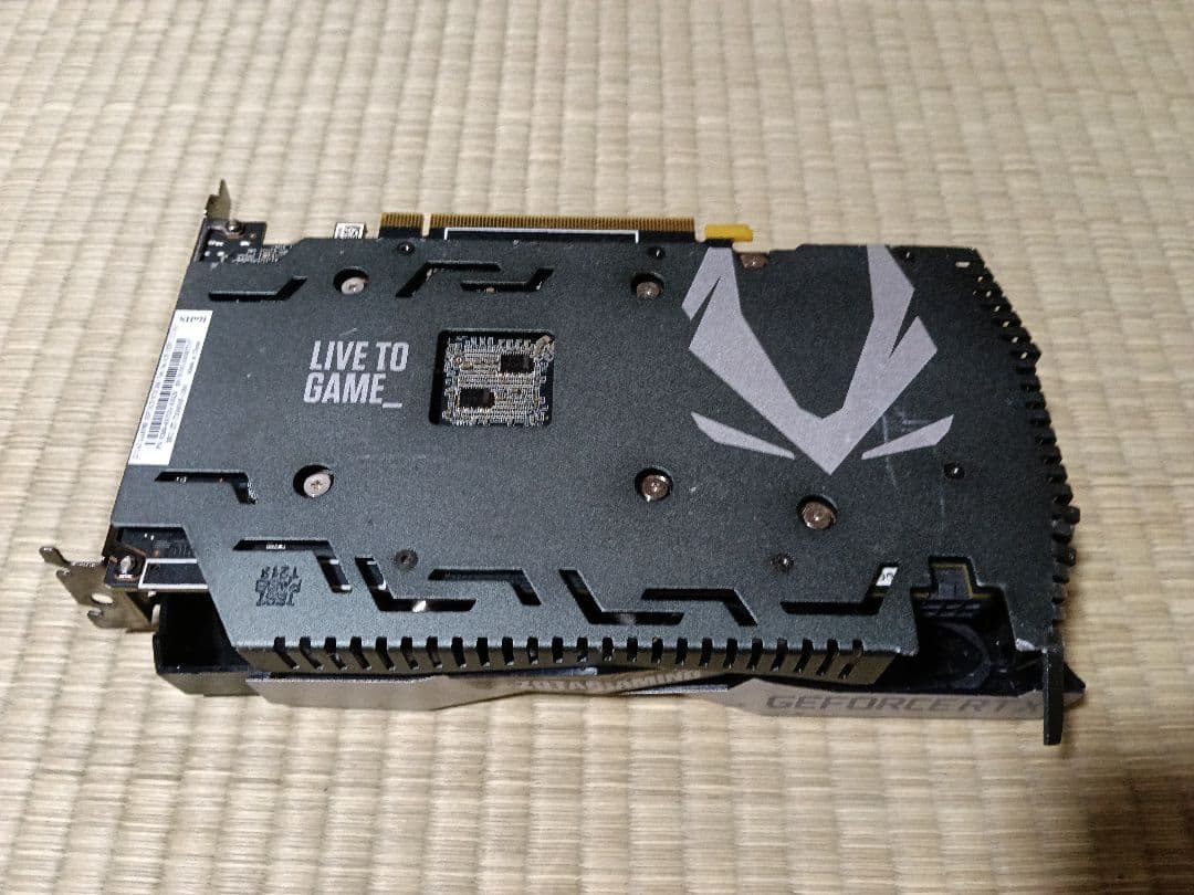 グラフィックボード・グラボ・ビデオカード zotac RTX2060 6GB