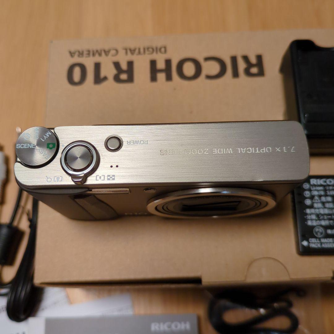 RICOH R10 デジタルカメラ ブラウン 美品 リコー