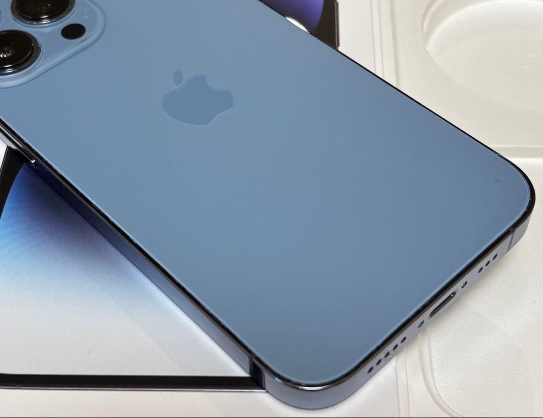 【新品バッテリー】iPhone 13 PRO 128GB シエラブルー　本体