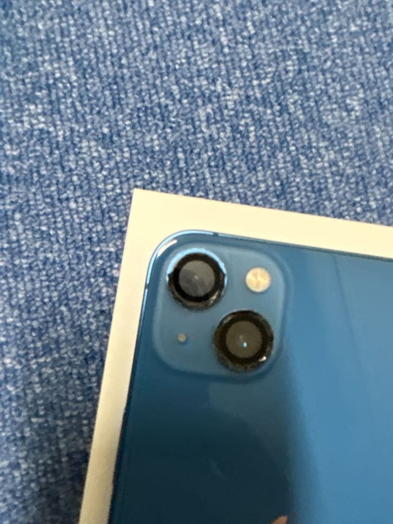 Apple iPhone 13 青 本体 充電ケーブル付き