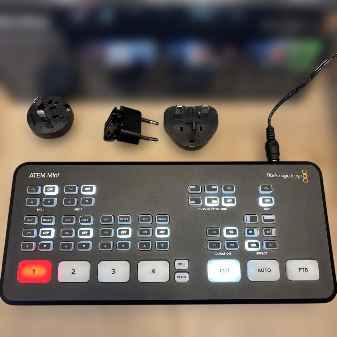 Blackmagic Design ATEM Mini. スイッチャー