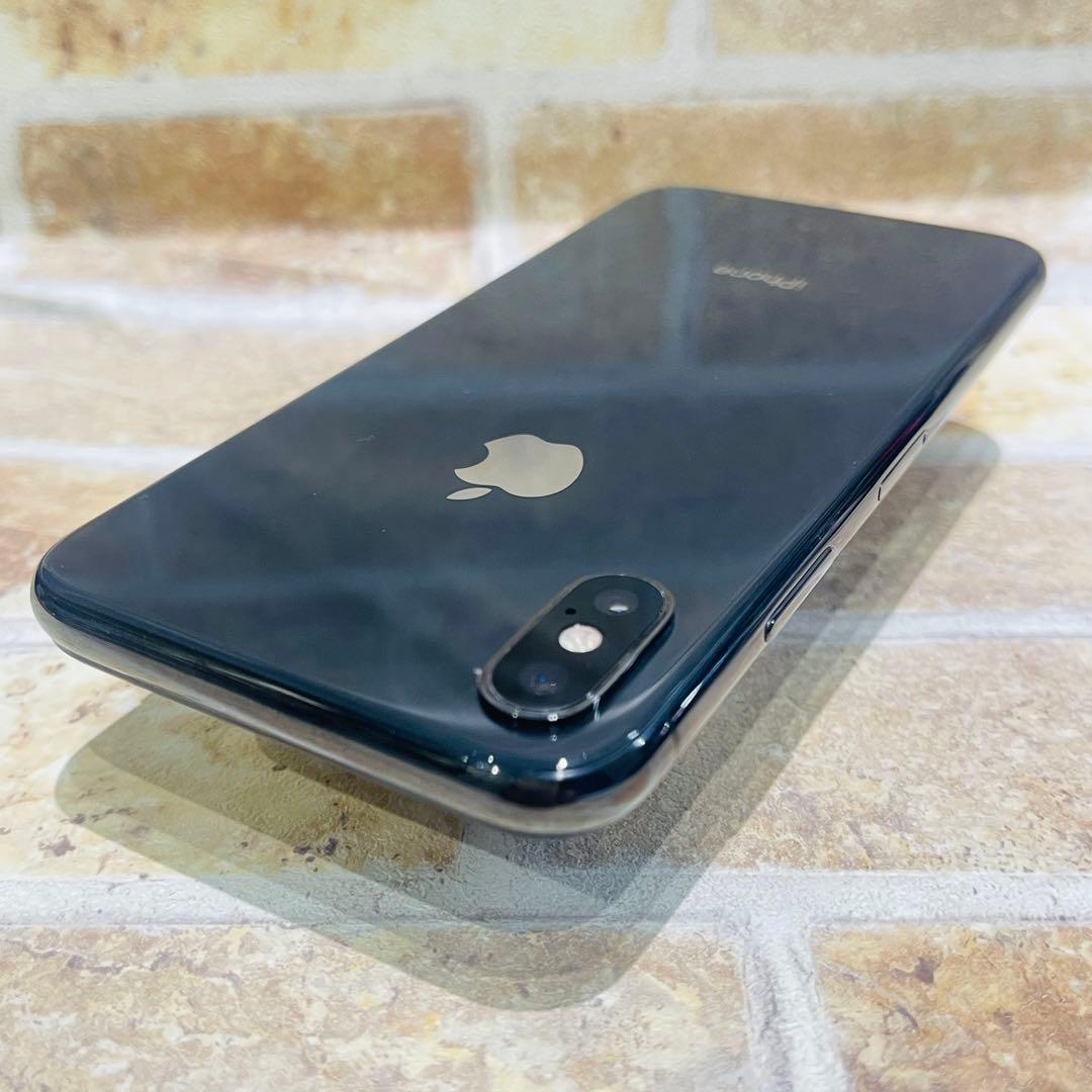 SIMフリー iPhoneX 256GB スペースグレイ 新品電池