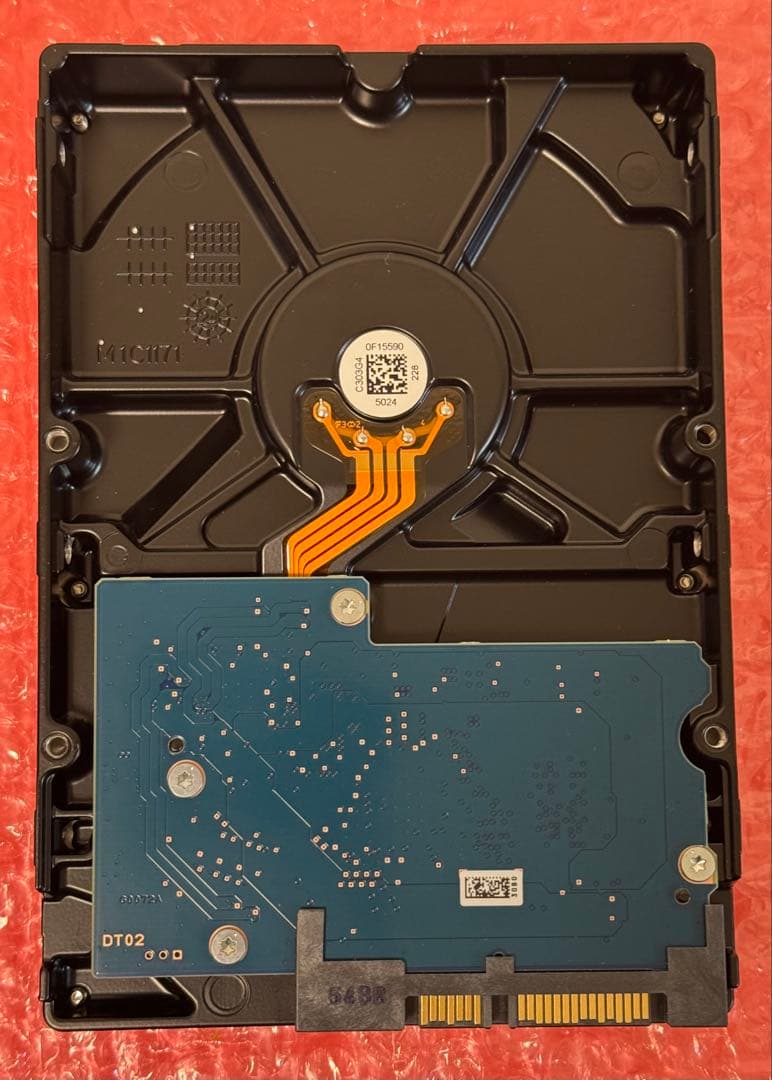 【送料無料★使用65時間★2TB】東芝★DT02ABA200V★SATA