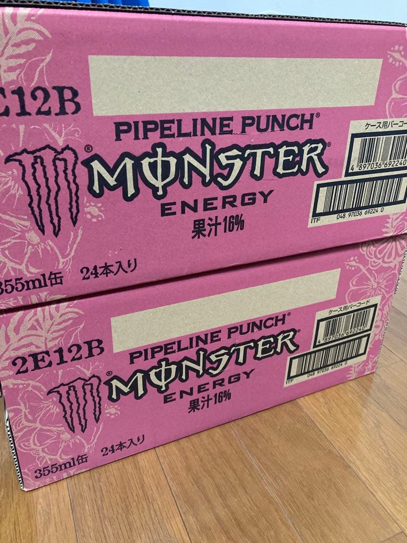 モンスターエナジー パイプラインパンチ 355ml 24本　2ケース