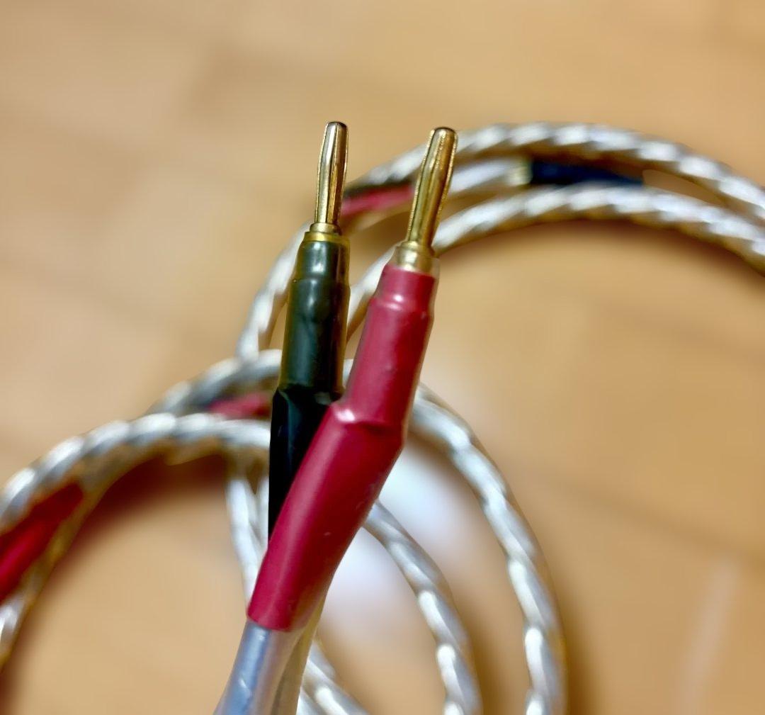 スピーカーケーブル（2.5m） 2本セット／DELTA・DSC 22（UK製）