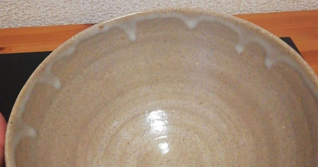 守時大融　唐津焼　茶碗　共箱　茶道具