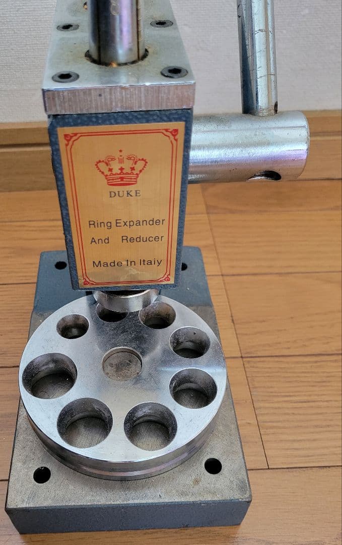 蹴*爺様 リングストレッチャー　リング作成
