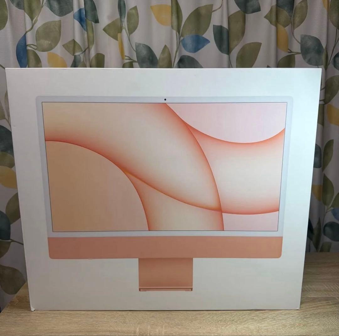Apple imac M1 2021 24inch オレンジ