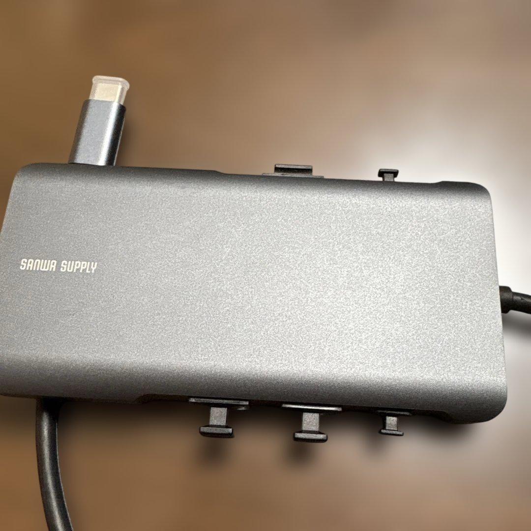 SANWA SUPPLY USBハブ 4ポート グレー