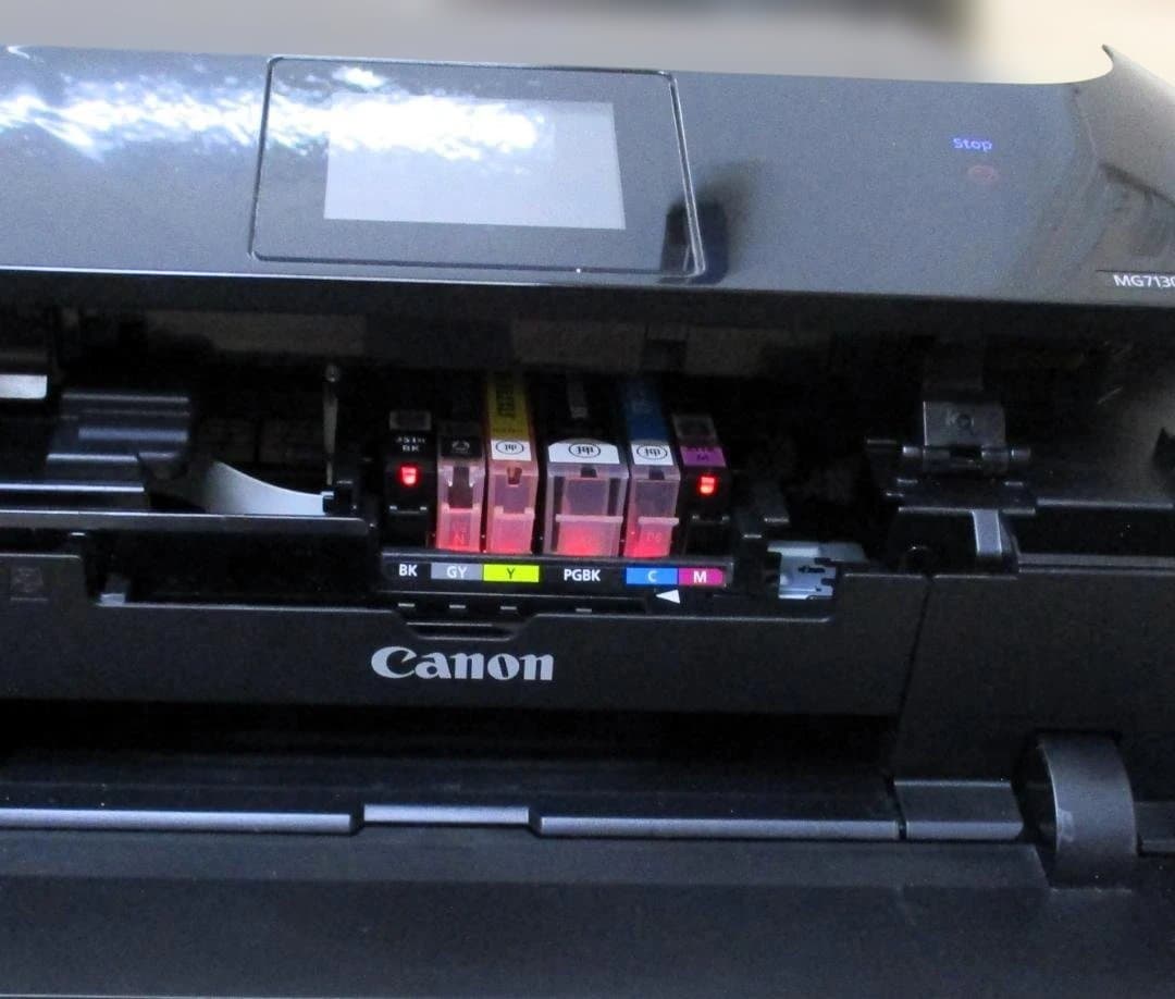 【返品保証あり!】〈枚数僅少〉Canon プリンターmg7130⑥ black