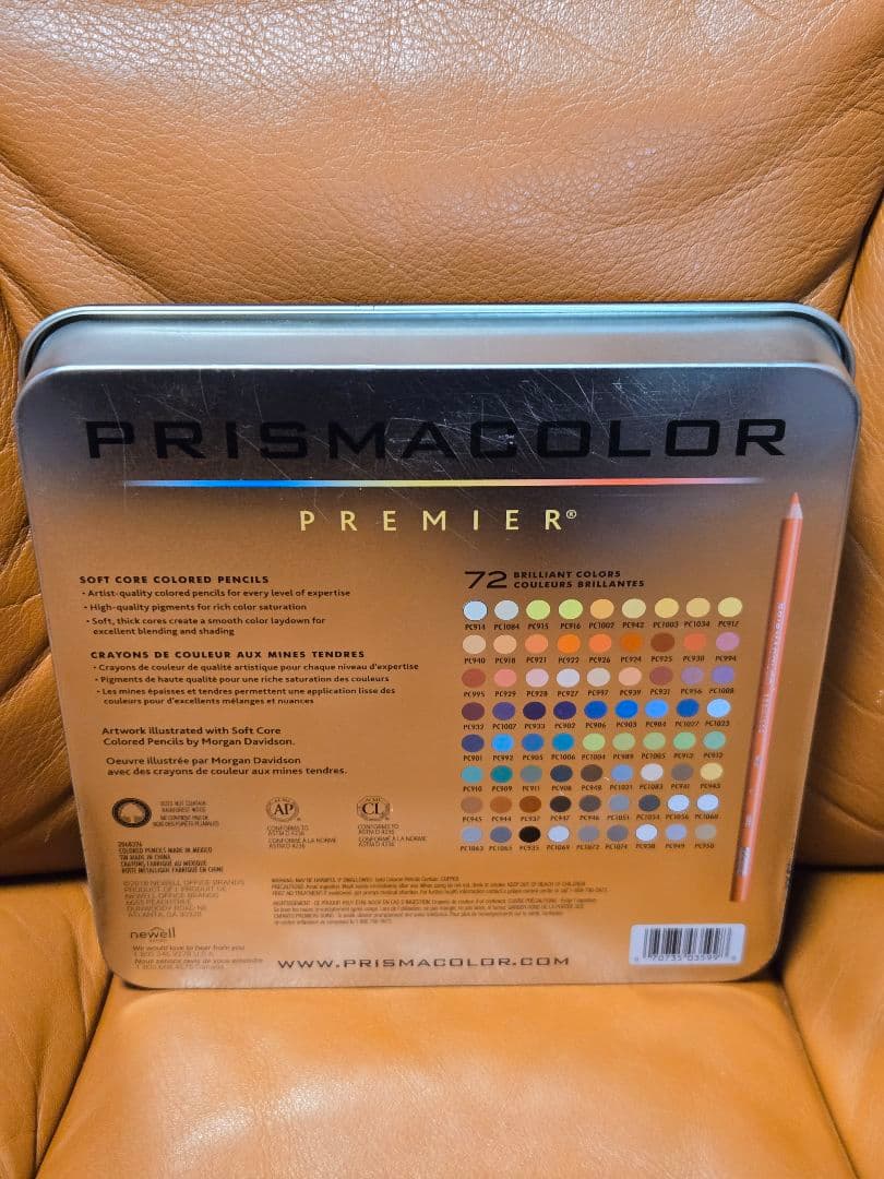 PRISMACOLOR Premier 72色油性色鉛筆セット