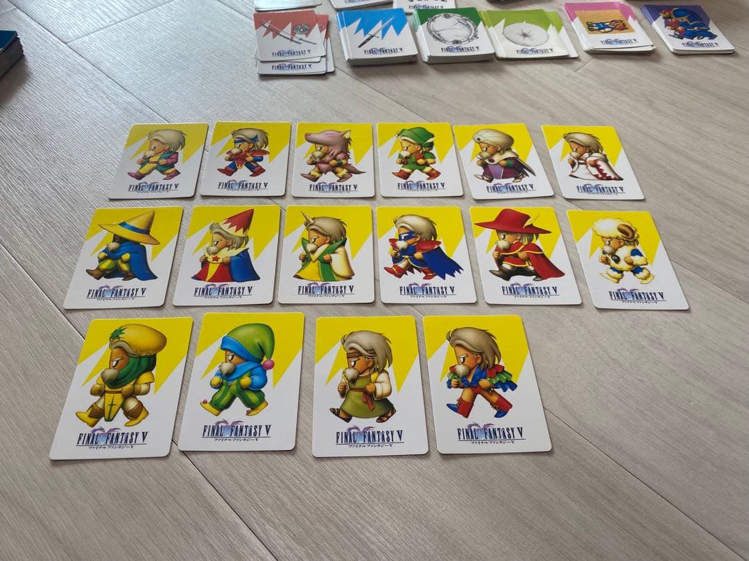 FF5 カードコレクションズ【表面】