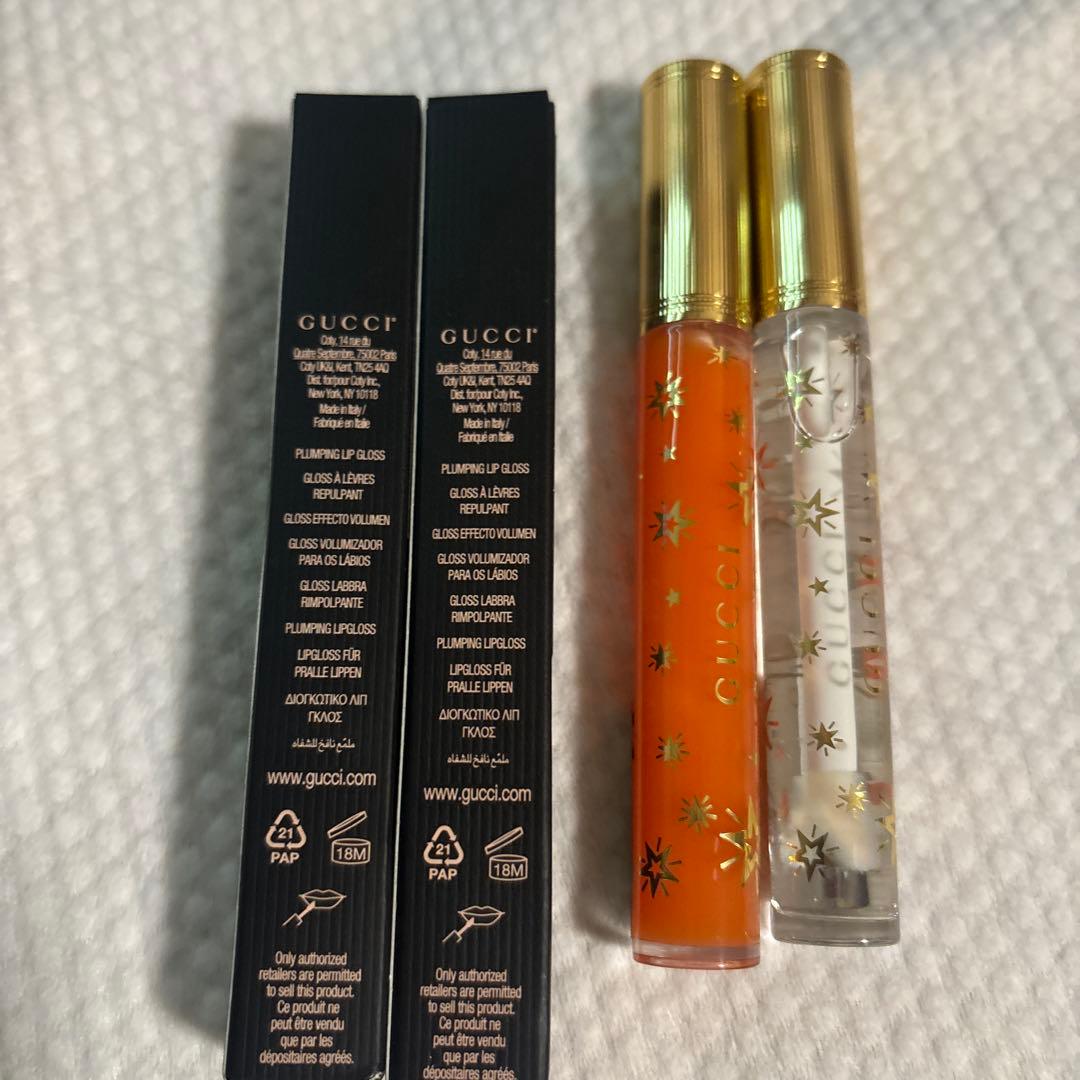 GUCCI グロス 2本セット 6.5ml 新品未使用箱付きグッチ