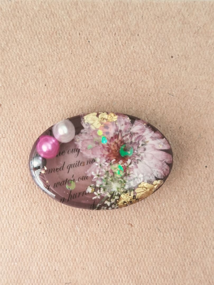 【出品セール♡】A-105♡お花レジン ヘアゴム